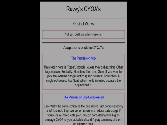 index screenshot