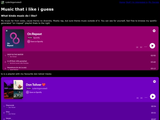 music screenshot