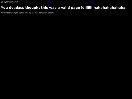 not_found screenshot