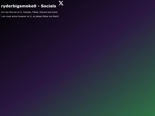socials screenshot