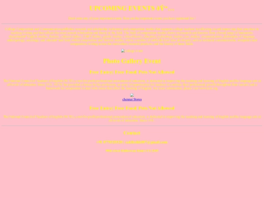 event/sakthi screenshot