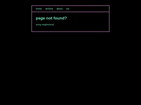 not_found screenshot