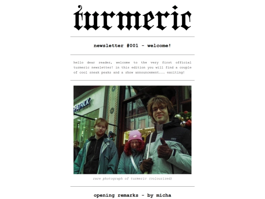 newsletters/en/newsletter_001 screenshot