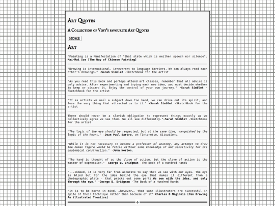 Resource/artquotes screenshot