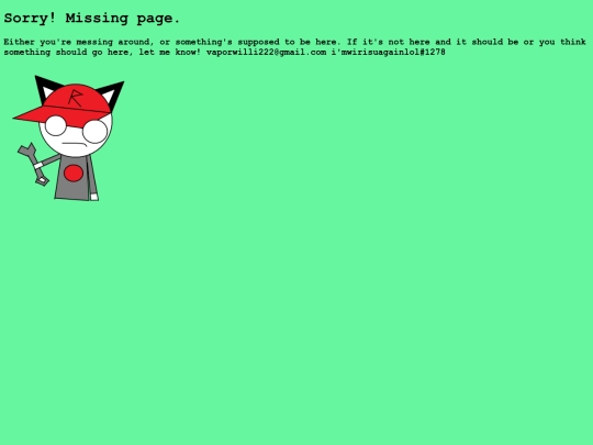 not_found screenshot