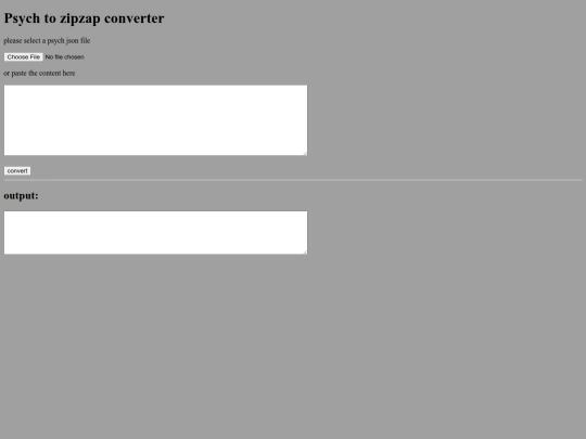 tools/psych2zipzap screenshot