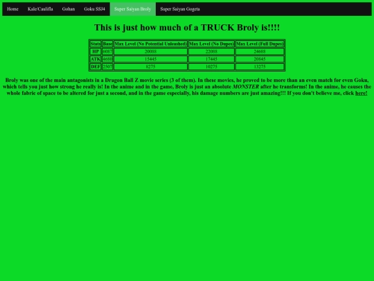 brolystats screenshot