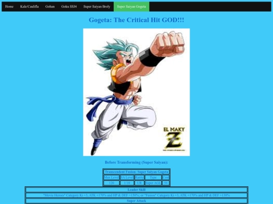 dbsgogeta screenshot