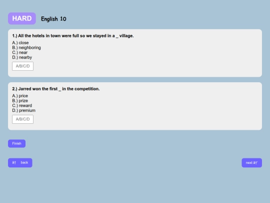 VocabularyHARD1 screenshot