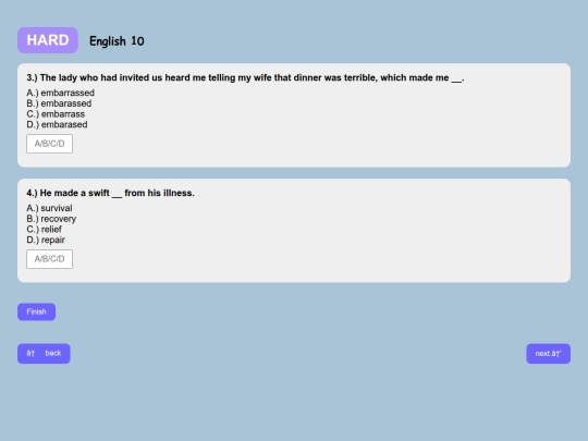 VocabularyHARD2 screenshot