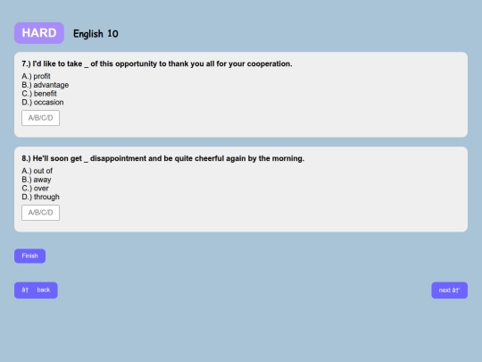 VocabularyHARD4 screenshot