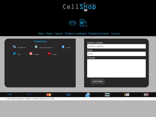 contacto screenshot