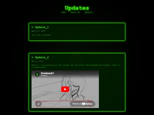 Main/blog screenshot