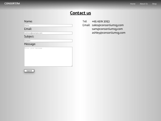 contactus screenshot