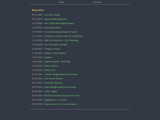 blog screenshot