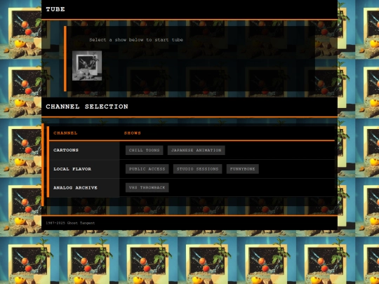 tube screenshot