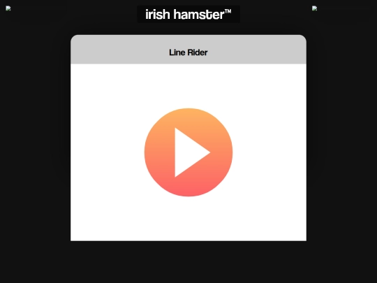 play/flash/linerider screenshot