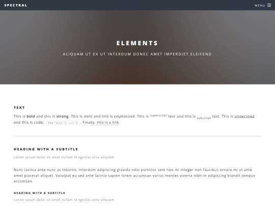 elements screenshot