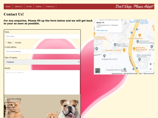 Contactus screenshot