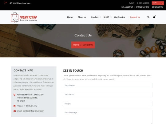 contact-us screenshot