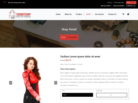 shop-detail screenshot