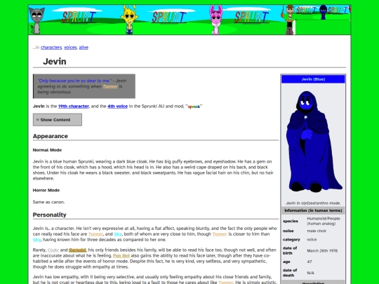 jevin screenshot