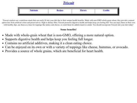 NUTRIENTS screenshot