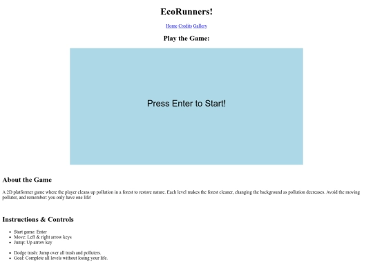 ecorunners/game index code screenshot