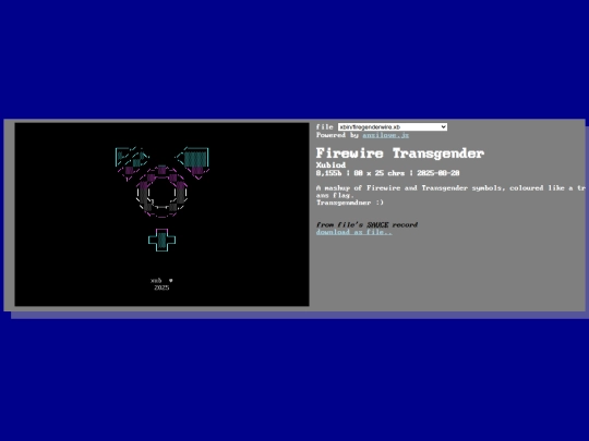 ansi screenshot