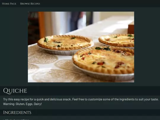 DTEC-1.4/quiche screenshot