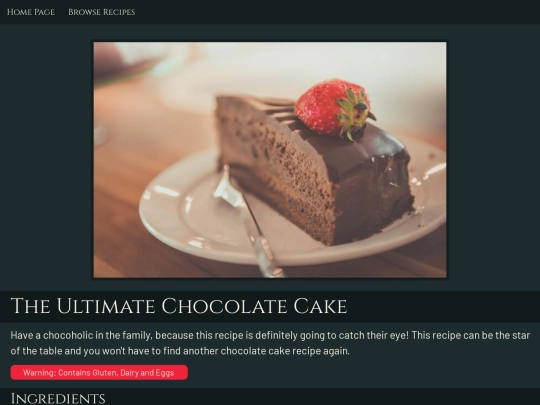 cake screenshot