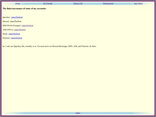 about/someofmyaccounts screenshot