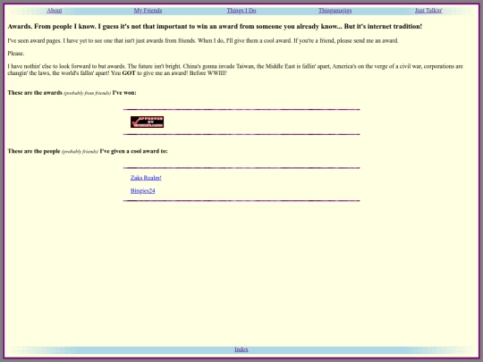 myfriends/awards screenshot