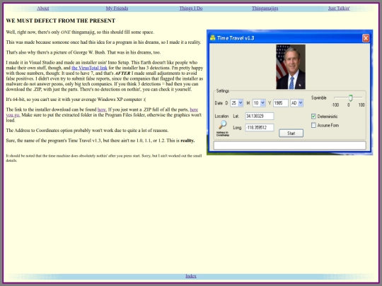 thingamajigs/timetravel screenshot