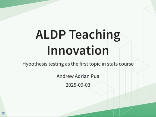 aldp-teaching-actual screenshot