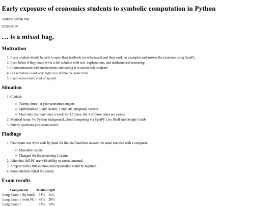 early-python-smec screenshot
