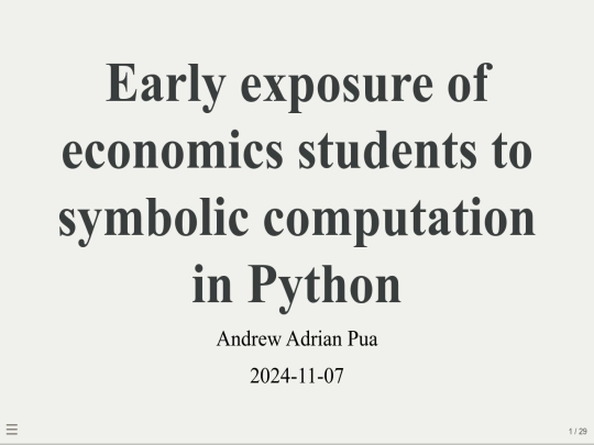 early-python screenshot