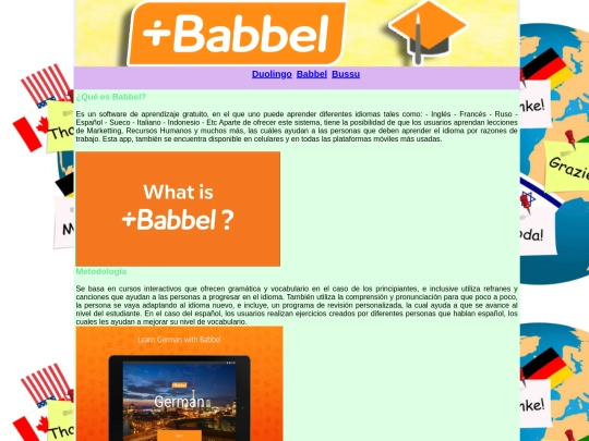 Babbel screenshot