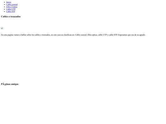 cablesotrenzados screenshot