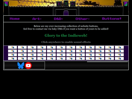 pages/buttons screenshot