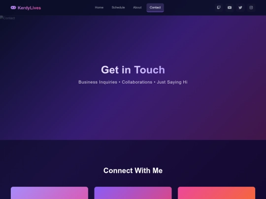 contact screenshot