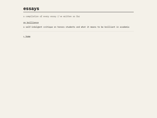 essays screenshot