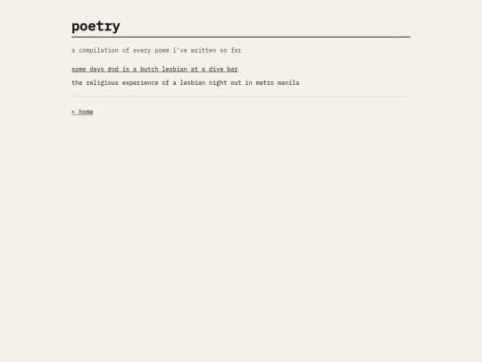 poems screenshot