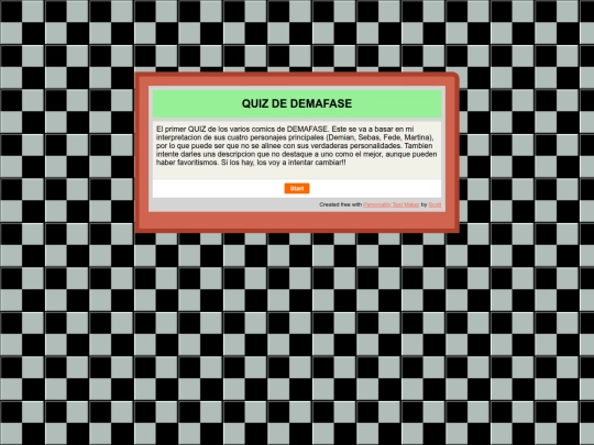 quiz screenshot