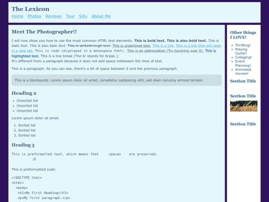 AboutMe screenshot