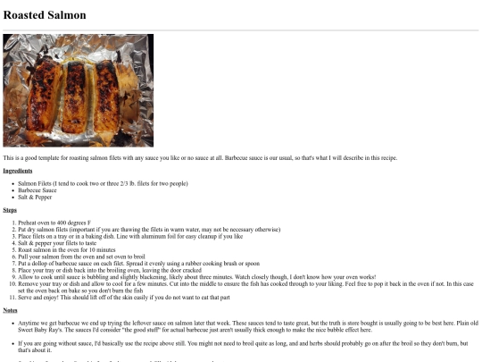 roastedsalmon screenshot
