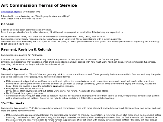 artcomms/commtos screenshot