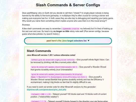 blockgame/commands screenshot