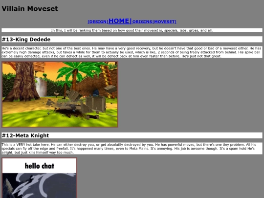 Moveset screenshot