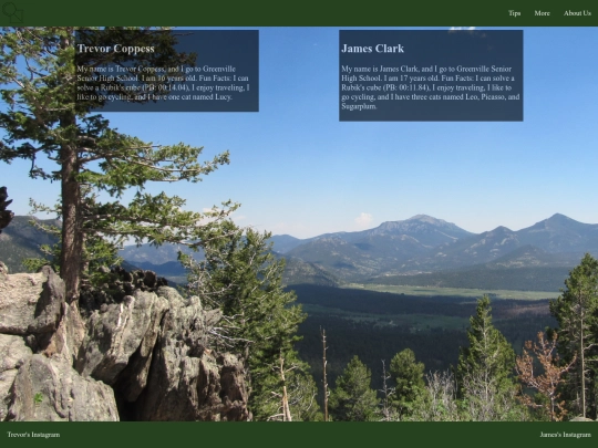 Pages/AboutUs/AboutUs screenshot
